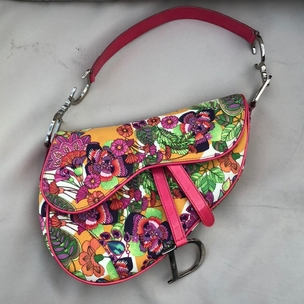 Christian Dior Saddle Purse